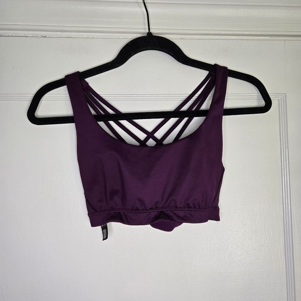 Victoria Sport Sports Bra Womens XS Purple Lightweight Athletic